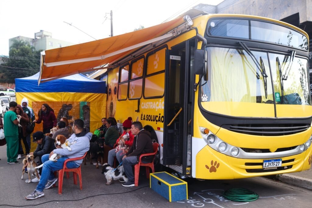 Mutirão de castração gratuita beneficia 200 cães e gatos no Parque São Francisco