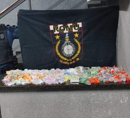 GCM prende homem com 2,3 kg de entorpecentes no Jardim São Francisco